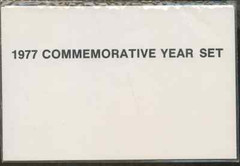 U S 1977 POSTAL SERVICE COMMEMORATIVE STAMP COMPLETE FACTORY SEALED ISSUE SET