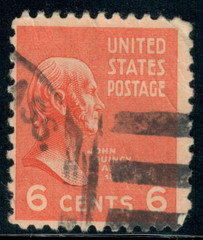 USA – 1938 – Presidential Issue – John Quincy Adams – 6¢ – #3271