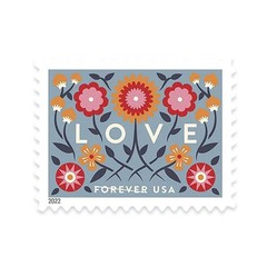 USPS Love 2022 Forever Stamps – Sheet of 20 Postage Stamps