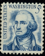 USA – 1966 – Prominent Americans – George Washington – 5¢ – #3229