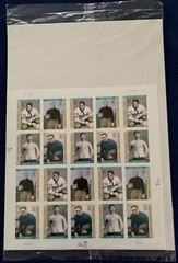 US SCOTT #3808-3811a PANE OF 20 EARLY FOOTBALL HEROES 2002 STAMPS 37c MNH~SEALED