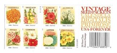 US SCOTT 4754 – 4763b OF 20 VINTAGE SEED PACKETS FOREVER STAMPS MNH