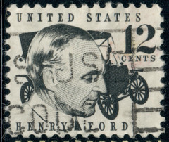 USA – 1968 – Prominent Americans – Henry Ford – 12¢ – #3539