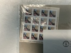 USPS Washington DC .37 Cent Stamp Set And First Day Cover FP/FDC