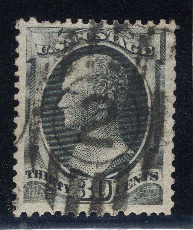 US Stamps Scott #165 Used,1874, VF. Cat: $135