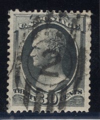 US Stamps Scott #165 Used,1874, VF. Cat: $135