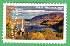 Appalachian Trail West Virginia Single Forever Stamps – MNH