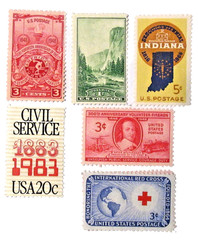Lot #12, A Selection of Mint-No Gum US Postage Stamps