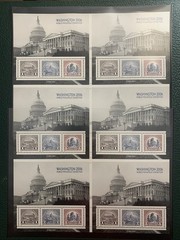 US SCOTT 4075 Uncut Press SHEET WASHINGTON 2006 STAMP EXPO $48 FACE MNH