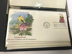 Official Birds and Flowers of Our Fifty States First Day Cover Stamp Collection