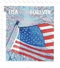 100 Multicolor Forever Stamps A Flag For All Seasons USPS Self Adhesive