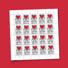 Love 2025 Postage Stamps Sheet of 20