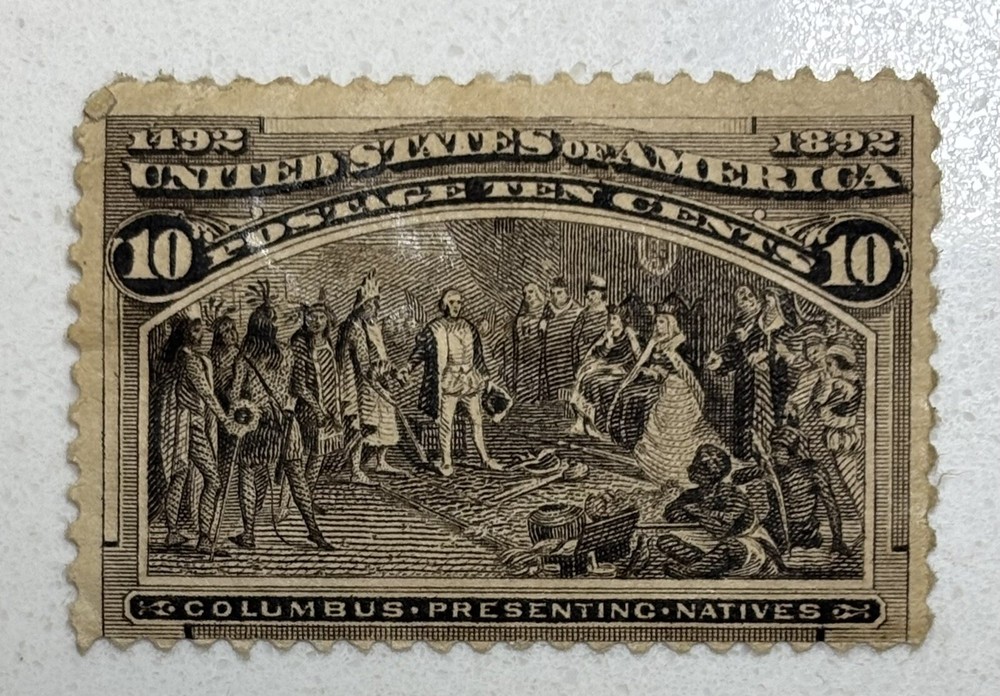 US STAMP: #237 – 1893 Columbian Commemorative – 10 Cents – MNH