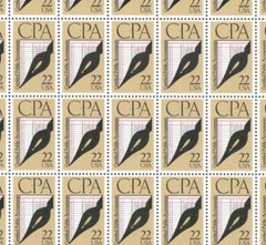 US 22¢ Certified Public Accounting CPA Postage Stamp #2361 Pack of 100 Singles