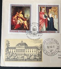 Used postage stamp Hungary Budapest 1970.12.7 First Day Cover