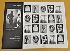 US postage Isamu Noguchi, Sculptor, full sheet 20 $0.37 stamps, MNH, FV $7.40