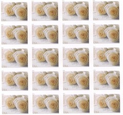 USPS Wedding Roses 2011 Forever Stamps – Book of 20 Postage Stamps