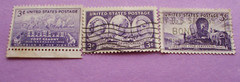 (14)1947-48/1951 Used US Postage Stamps Commemoratives Utah Progress Women etc