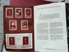 1990 USA & Soviet Stamps Creatures of the Sea Album + USSR Hermitage Stamps 1984