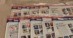 Celebrate the Century 1900s-1990s Complete 10 Sheet Set US Stamps USPS