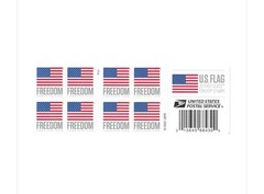 Booklet Of 20 Stamps To US flag – USPS Stamps
