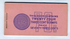 BK105 1958 # 1035 LIBERTY Full Booklet of 24 X 3 cent stamps