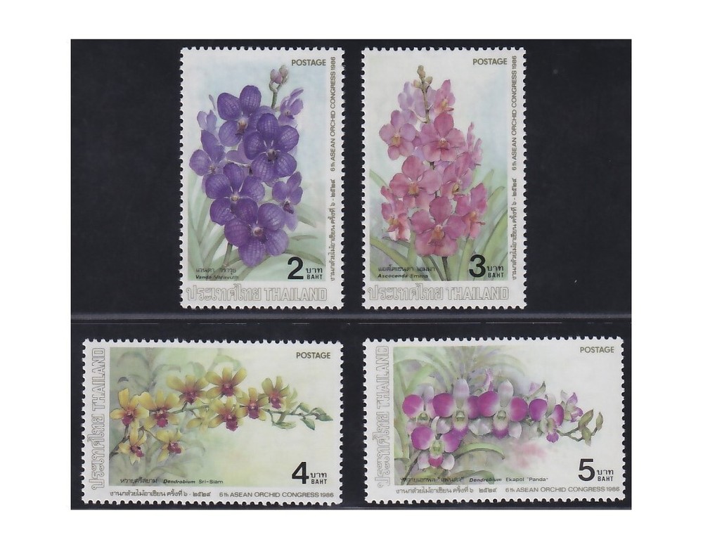 The 6th Asian Orchid Fair Stamps