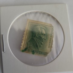 Andrew Jackson 1 Cent Stamp, Super Rare