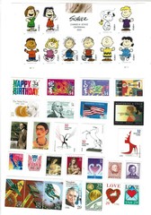 $20 U.S. STAMPS – ALL DIFFERENT @ FACE VALUE – MNH – SCOTT 5726 – 5735