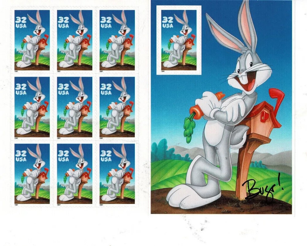 Bugs Bunny 32c Booklet Postage #3137 MNH
