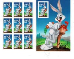 Bugs Bunny 32c Booklet Postage #3137 MNH