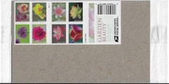 US SCOTT 5558 – 5867a BOOKLET OF 20 GARDEN BEAUTY STAMPS FOREVER MNH