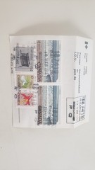 misclineous stamps from different regions of the world and 22kt gold replicas