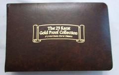 THE 23 KARAT GOLD PROOF COLLECTION OF THE UNITED STATES STAMP CLASSICS 30 PAGES