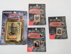 Vintage United States Postal Service Stamps Classic Monsters Series Lot 4 LV29