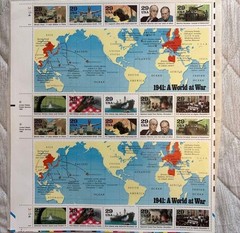 Commemorative stamp sheet set: History, Sports