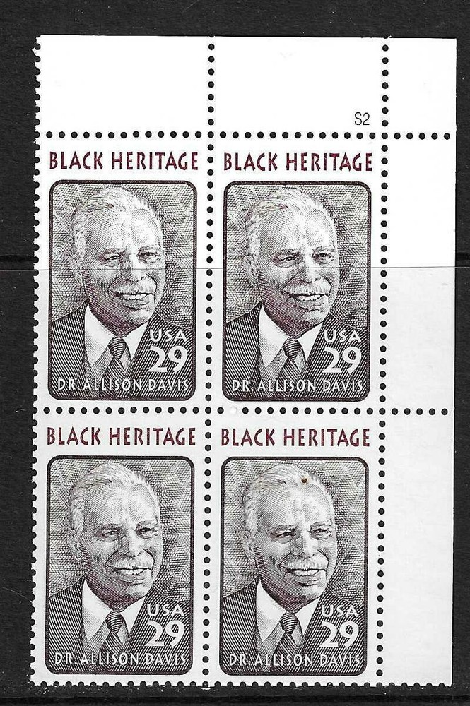 USA SC # 2816 Dr Allison Davis – Black Heritage Series – .MNH