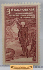 USA Postage 150Th Anniversary the Pennsylvania Academy 3 Cents Stamp – #S42014NQ