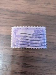 1937 U.S. Postage Stamp Scott #802 Virgin Islands Territory 3 Cent Used