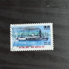 1996: 32 Cents, Riverboats: Far West, Scott #3093 – USA Stamp
