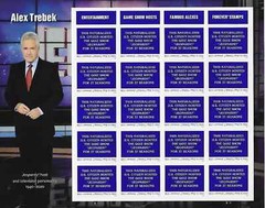 2024 Alex Trebek Forever Stamps Pane of 20