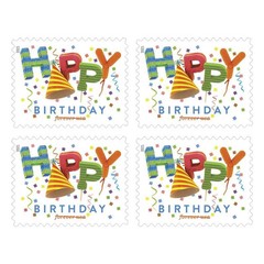 USPS Happy Birthday Forever Stamps 2021 – Sheet of 20 Postage Stamps