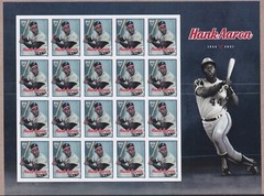 USPS Hank Aaron Full Sheet of 20 Forever Stamps – Sealed