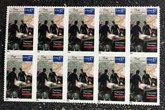 2003USA #3782 37c Louisiana Purchase – Block of 10 From Sheet mint
