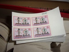 KAPPYS AIR MAIL PROGRESS IN ELECTRONICS SCOTT C86 MNH 2000 PLATE BLOCKS FV $880