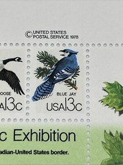 USPS Canadian International Philatelic Exhibition 13 Cent Stamps 25 Full Sheets