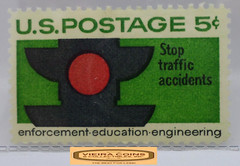 USA Postage Enforcement Education Engineering 5 Cents Stamp – #S41750NQ