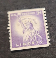 # 1034 – 1959 Liberty Series – 2 1/2¢ Bunker Hill Monument Used 1 Stamp +2 FREE