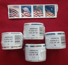 Usable 100 Assorted Mixed Multiples & Singles of 15¢ US Postage Stamps FV $15.00