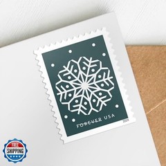 Winter Whimsy 2024 (1 Booklet, 20 Stamps) First-Class Mail Foreve